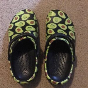 Avocado crocs